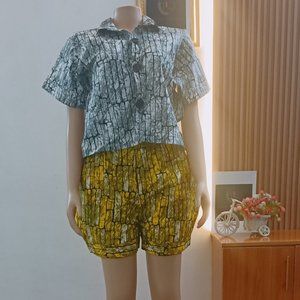 Short knicker 2 piece wear